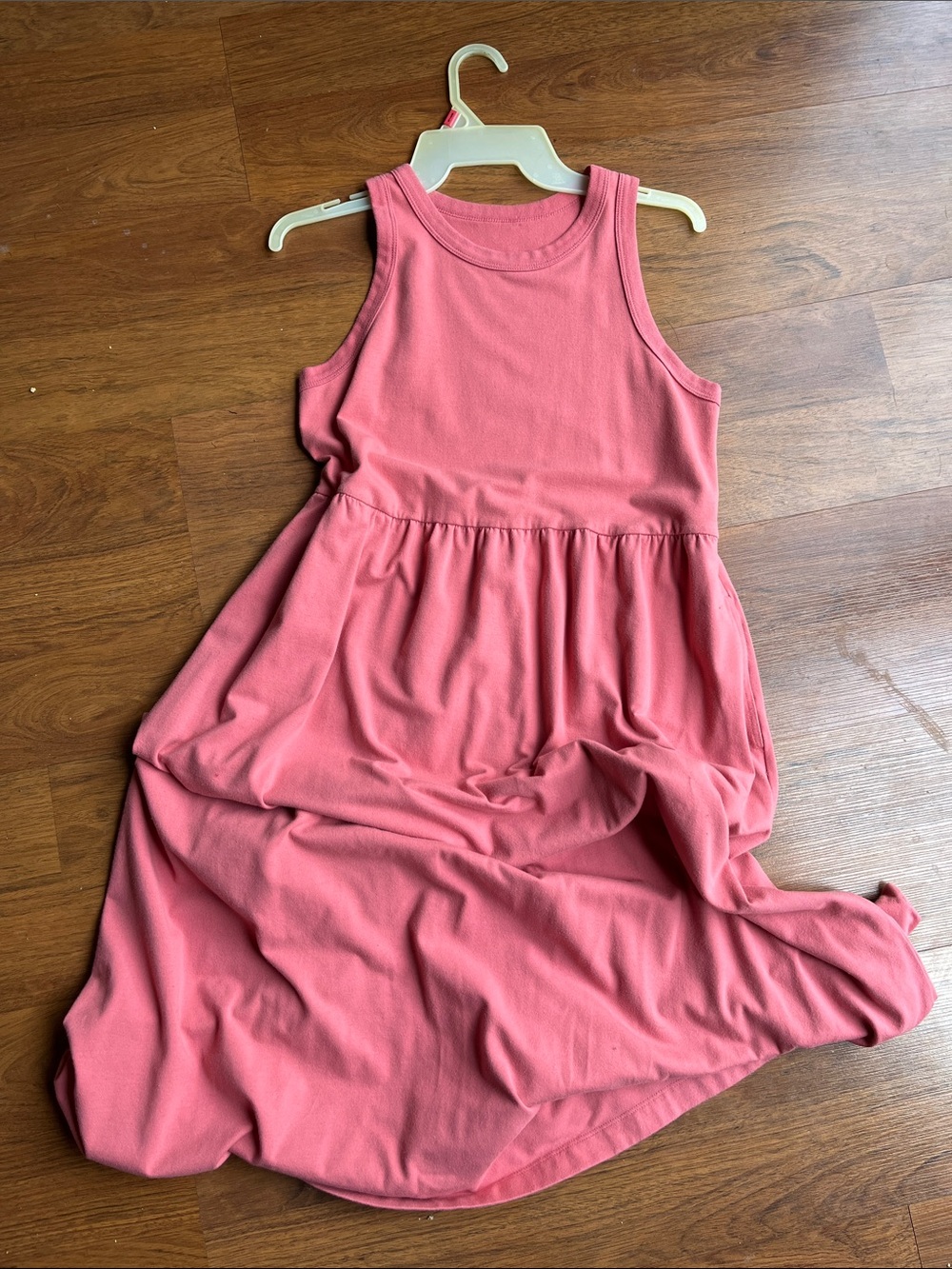 A new day Sleeveless Pink Casual Maxi Dress